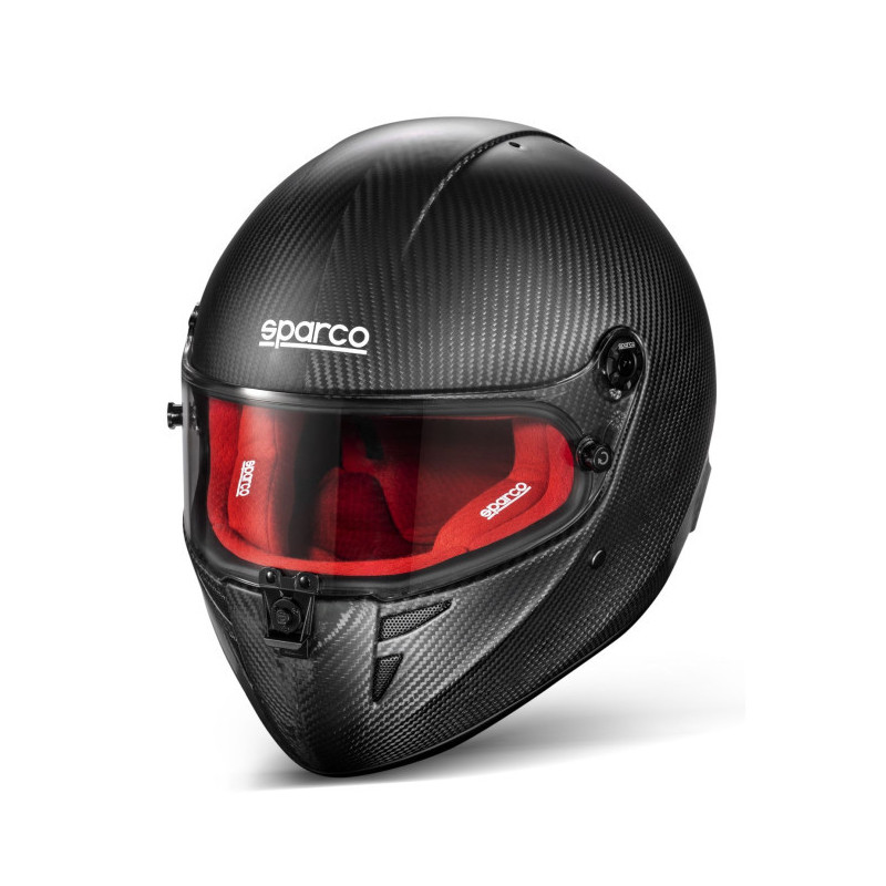 casque sparco karting en carbone