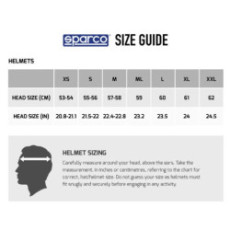 casque sparco karting en carbone