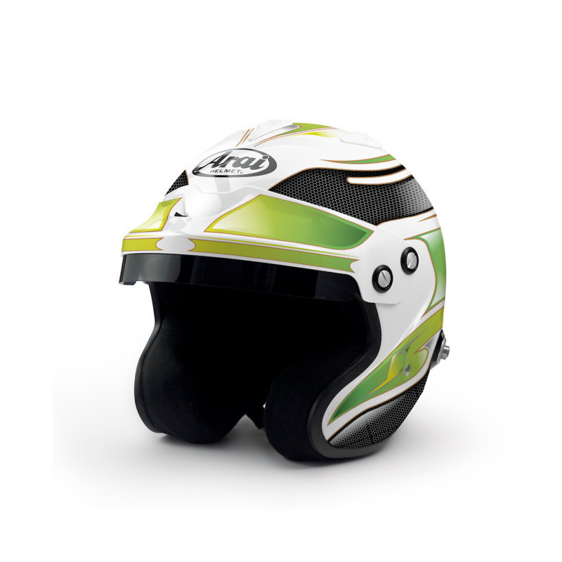 Casque Arai GPJ3 - Le meilleur casque de rallye actuel