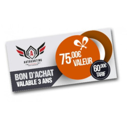 Bon d'achat pour notre boutique