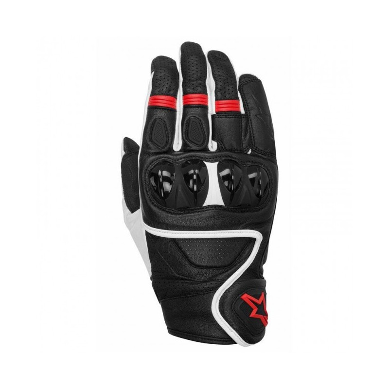 Gants Alpinestars Celer, gants moto en cuir à prix sacrifiés - homologué ce
