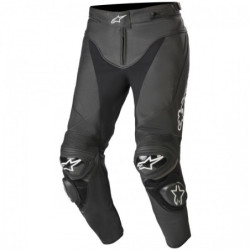 Pantalon Alpinestars Track v2 Cuir, pantalon moto en cuir haut de gamme