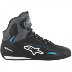 Baskets Alpinestars Stella Faster-3, bottine moto pour femme type basket