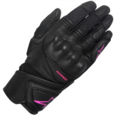 Gants Alpinestars Stella Baika Cuir, gants moto pour femme avec touche smartphone