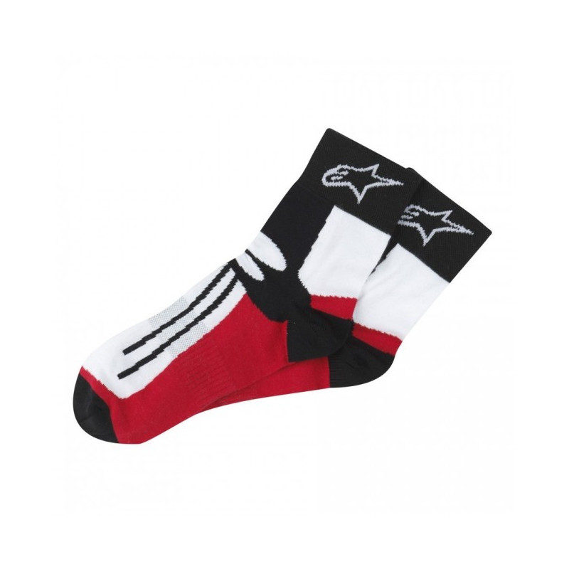 Chaussettes Alpinestars Racing Road Courte, pour bottines de motards