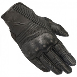 Gants Alpinestars Mustang v2, gants moto homologués en cuir perforé pour l'été