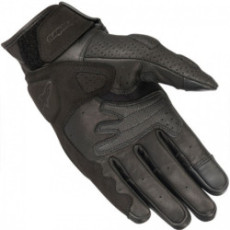 Gants Alpinestars Mustang v2, gants moto homologués en cuir perforé pour l'été