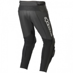 Pantalon Alpinestars Track v2 Cuir, pantalon moto en cuir haut de gamme