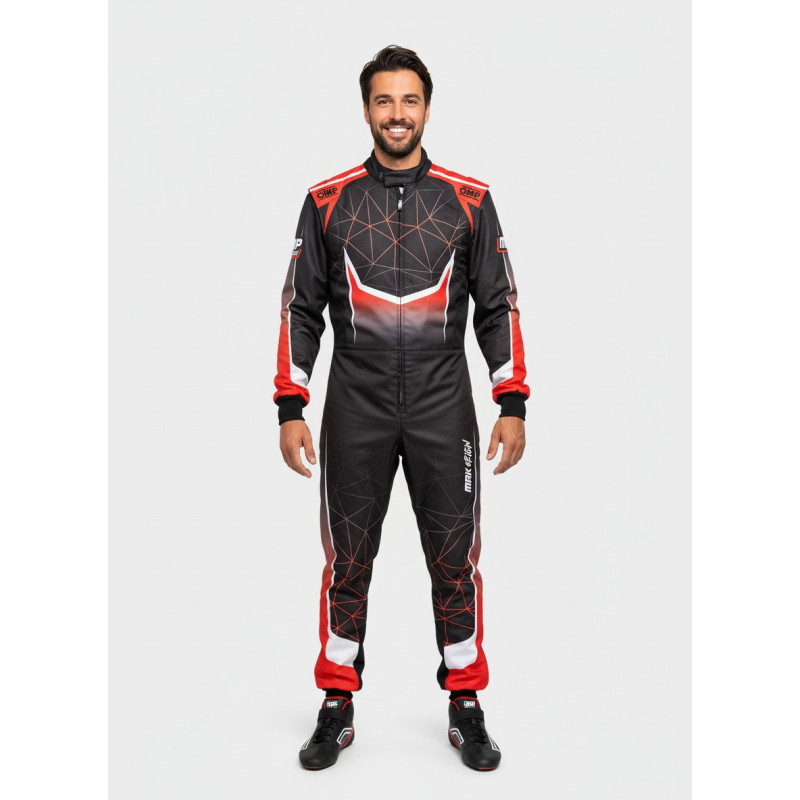 Combinaison OMP KS3X Art Origin ROUGE