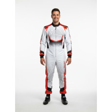 Combinaison de karting OMP KX3 X dessinée par MakDesign