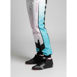 Combinaison de karting OMP KX3 X dessinée par MakDesign pour les femmes