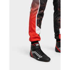 Combinaison de karting enfant OMP noir et rouge - Design exlusif