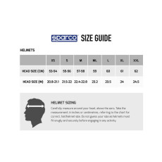 casque sparco karting en carbone