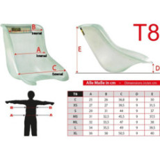 Siège Tillett T8 matelasse cotes