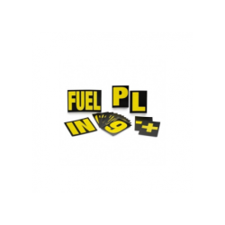 Chiffres et lettres pour panneau OMP