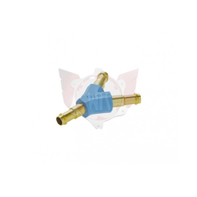 Raccord durite d'essence en laiton Y