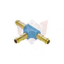 Raccord durite d'essence en laiton T