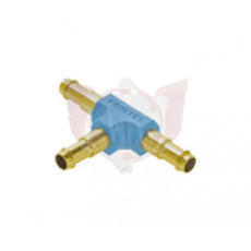 Raccord durite d'essence en laiton T