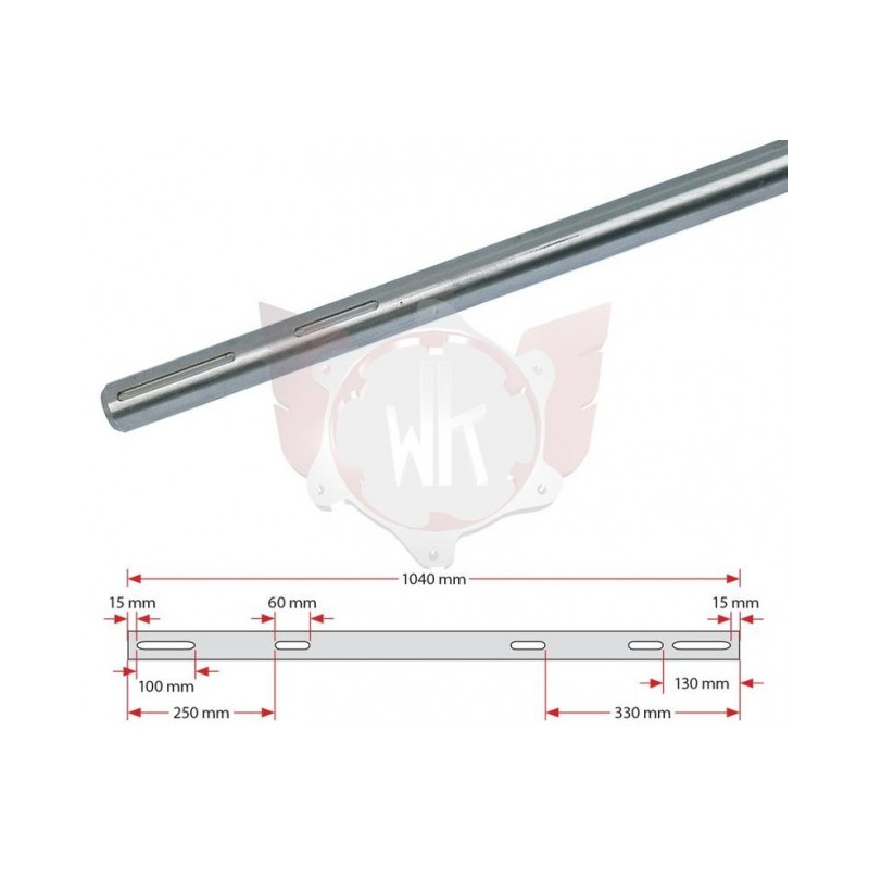 Un arbre de transmission de 40mm pour votre kart - dureté médium