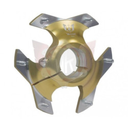 Porte couronne Alu anodisé D40mm avec goujons intégrés pour un montage aisé