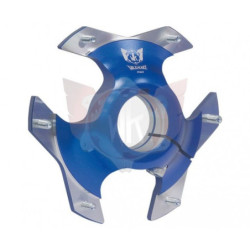 Porte couronne Alu anodisé D40mm avec goujons intégrés pour un montage aisé
