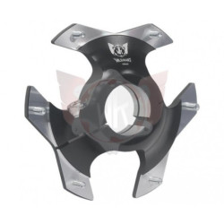 Porte couronne Alu anodisé D40mm avec goujons intégrés pour un montage aisé