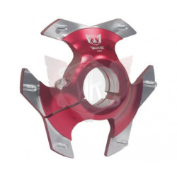 Porte couronne Alu anodisé D40mm avec goujons intégrés pour un montage aisé
