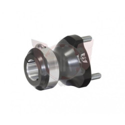 Moyeu arrière pour arbre 25mm en aluminium anodisé pas cher