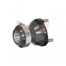 Moyeu arrière pour arbre 25mm en aluminium anodisé pas cher