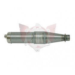Pot d'échappement droit 460mm