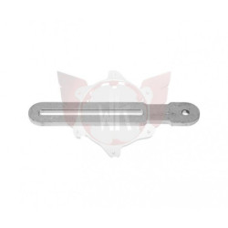Support silencieux droit 150mm