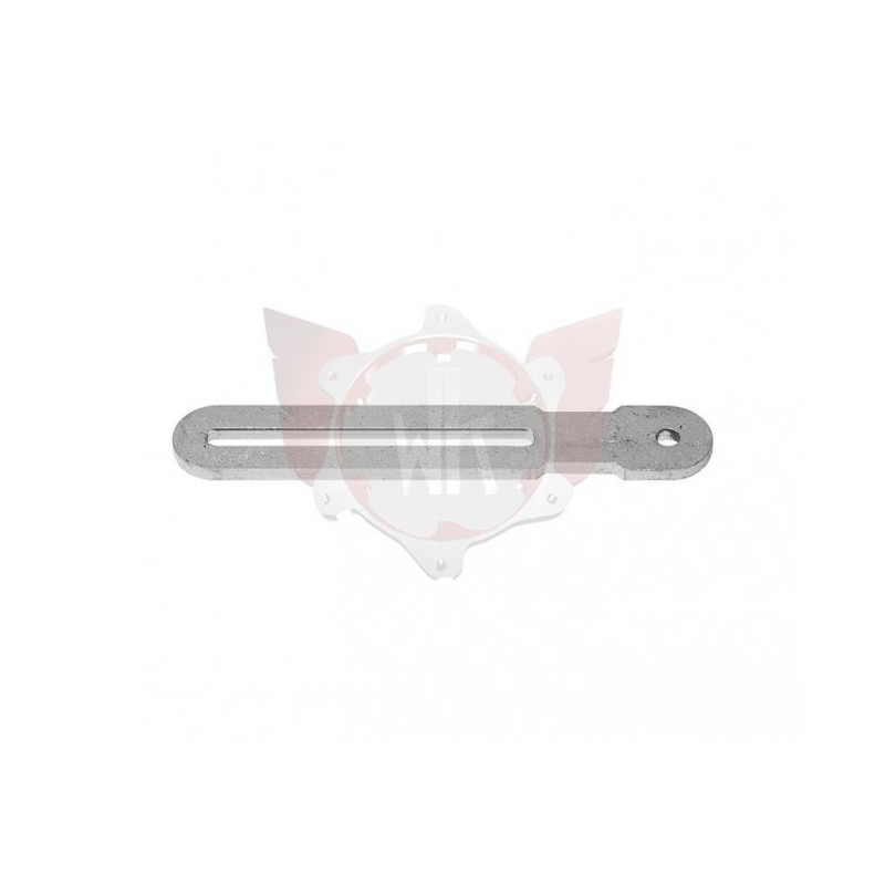 Support silencieux droit 150mm