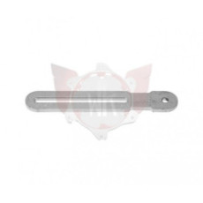 Support silencieux droit 150mm