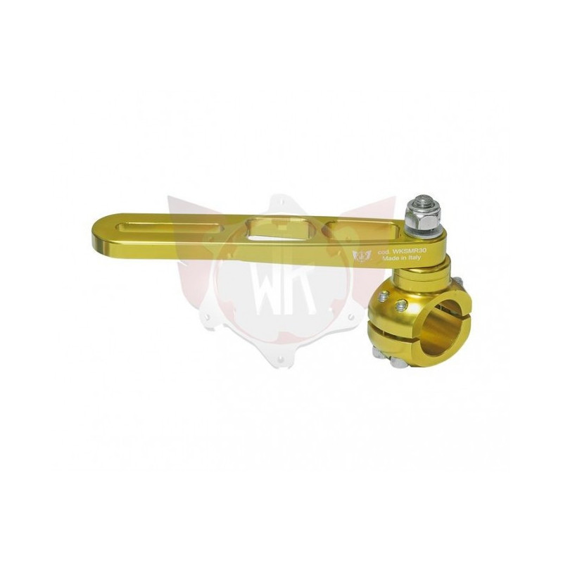 Support silencieux kart  pour moteur rotax max