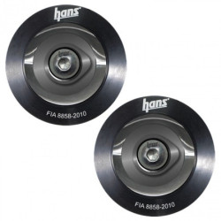 Clips Hans,  Clips pour les casques homologués FIA