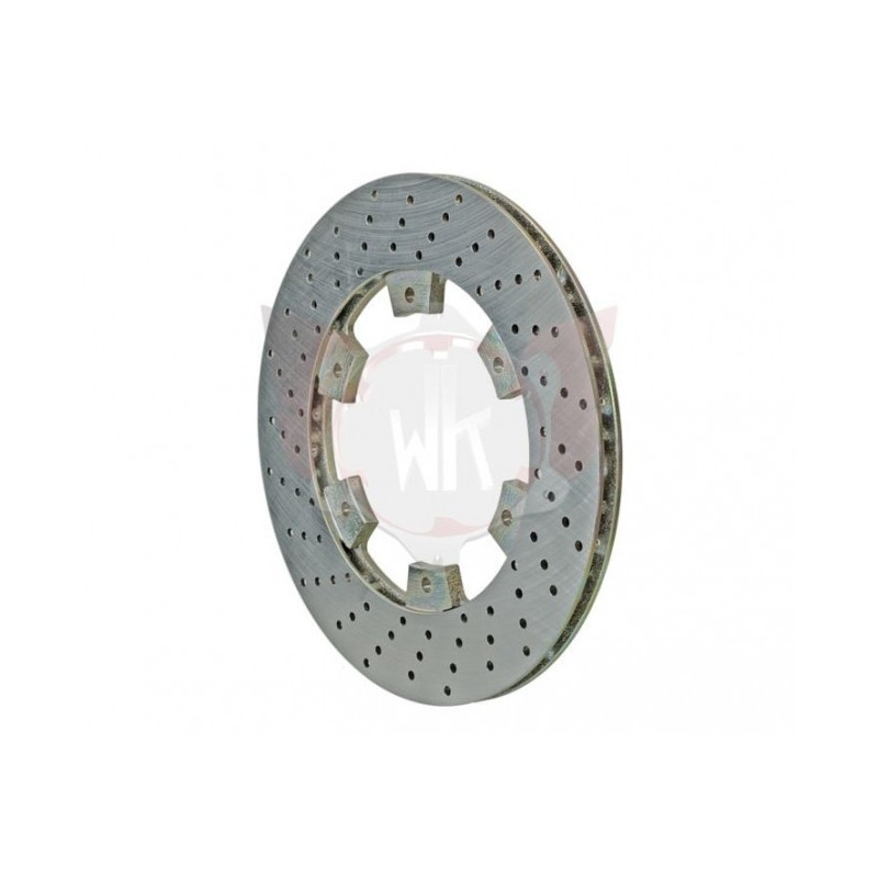 Disque de frein ventilé de karting pas cher, disque perforé
