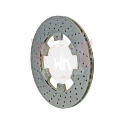 Disque de frein ventilé de karting pas cher, disque perforé et ventilé