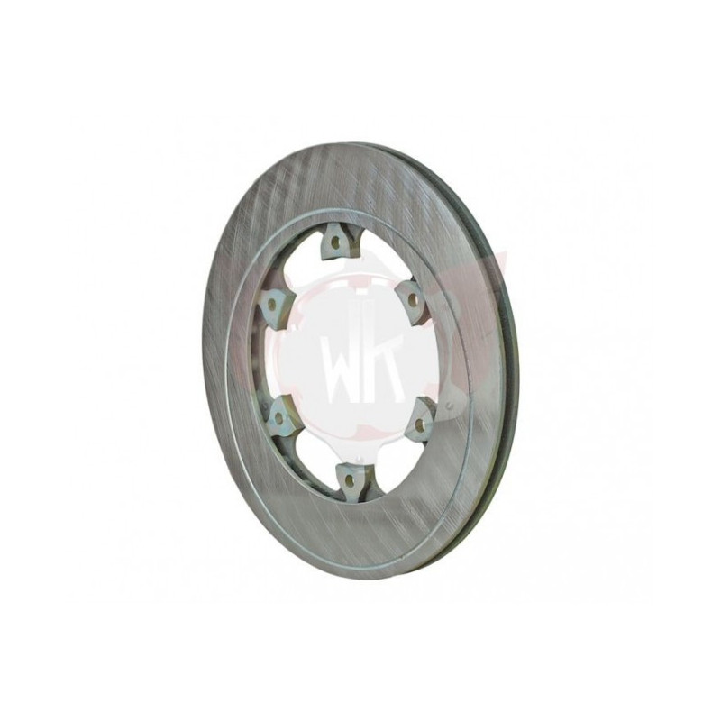 Disque de frein ventilé de karting pas cher, disque perforé avec double rainurage