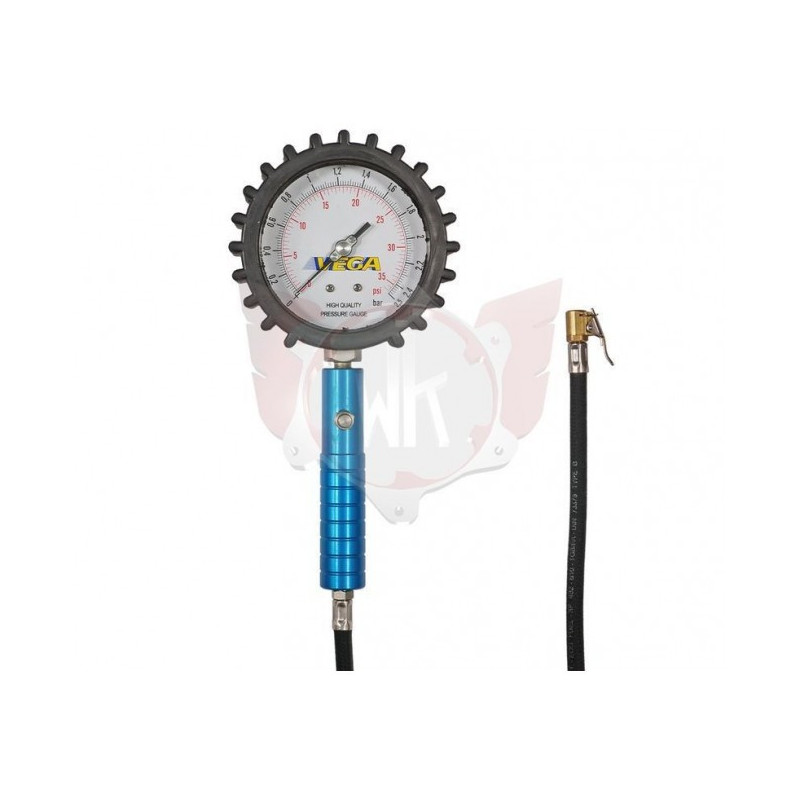Manomètre vega pour controler la pression des pneus de kart