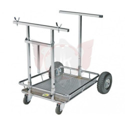 Chariot de Kart inox pour karting