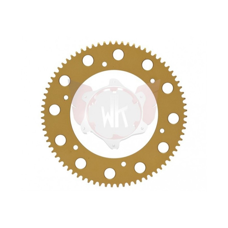 COURONNE ANODISEE ET PERFOREE pour le karting 100