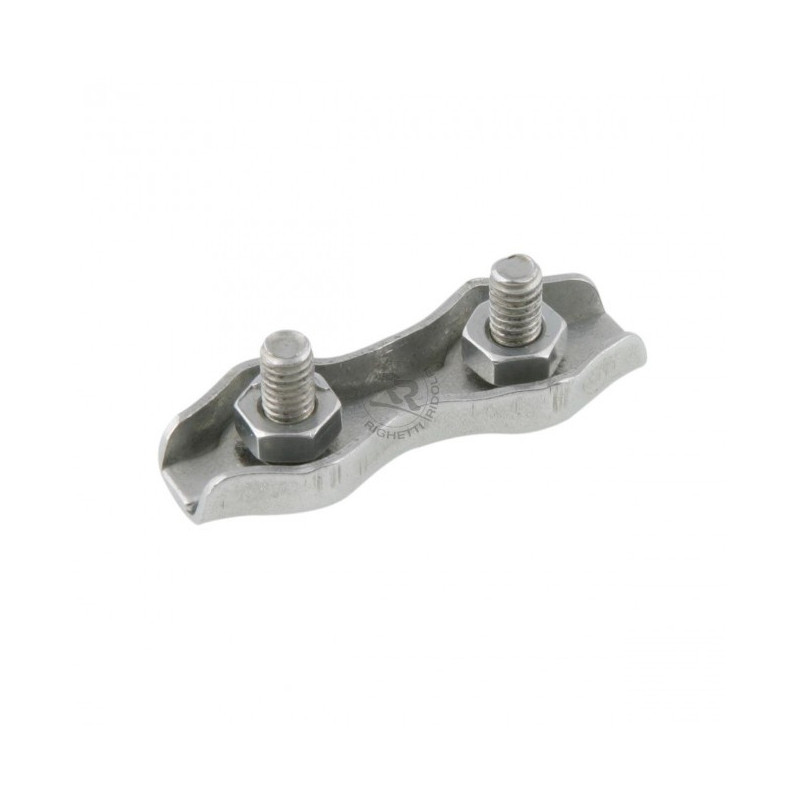Serre cable frein double