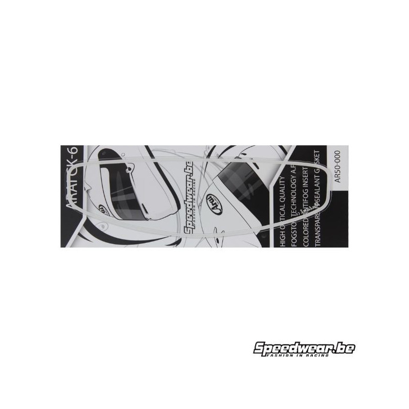 lentille anti buée arai ck6, le pinlock pour le karting