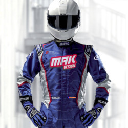 Combinaison personnalisée Sparco pour le karting