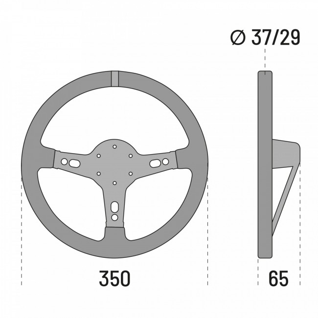 Volant Sparco Targa 350