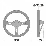 Volant Sparco Targa 350