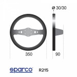 Volant Sparco R215