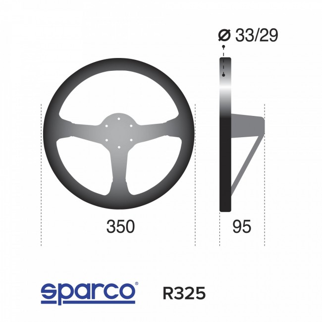 Volant Sparco R325