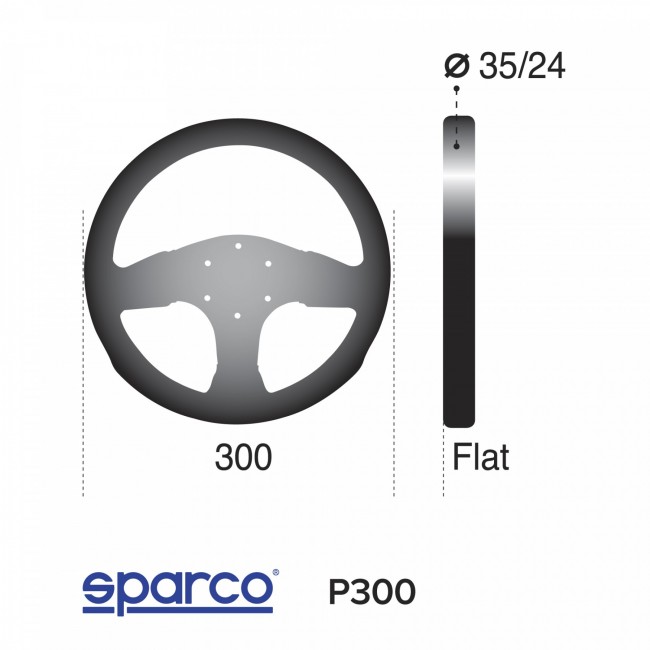 Volant Sparco P300