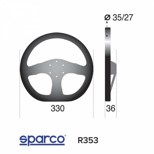 Volant Sparco R353